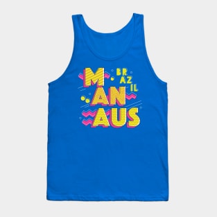 Retro 90s Manaus, Brazil Tank Top